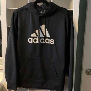 Adidas Climawarm logo hoodie🖤